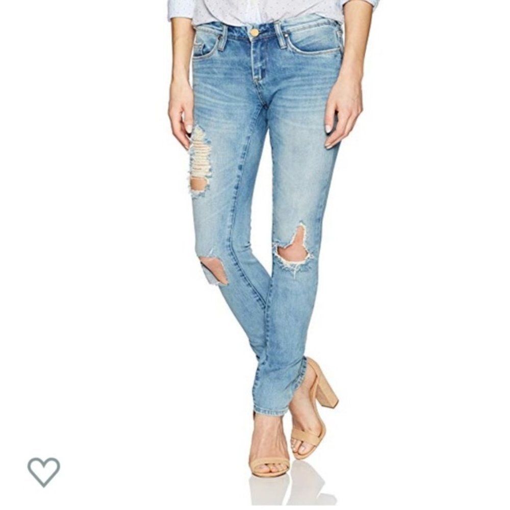 BlankNYC Destroyed Skinny Classique Jeans 26